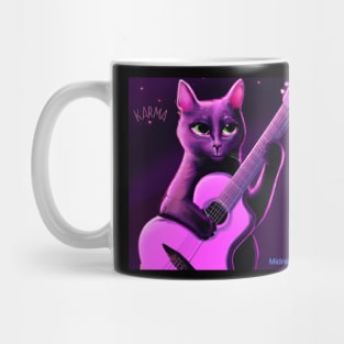 Karma is a Cat Midnights Mug